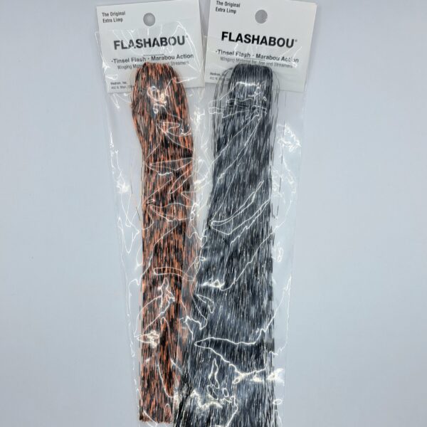 Hareline Flashabou Grizzly