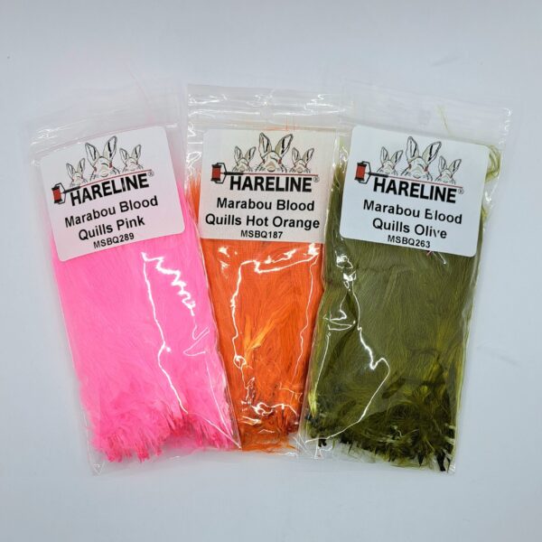 Hareline Blood Quill Marabou