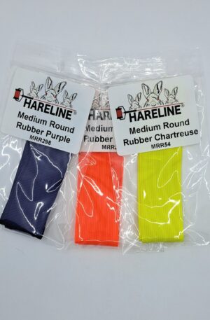 Hareline Medium Round Rubber Legs