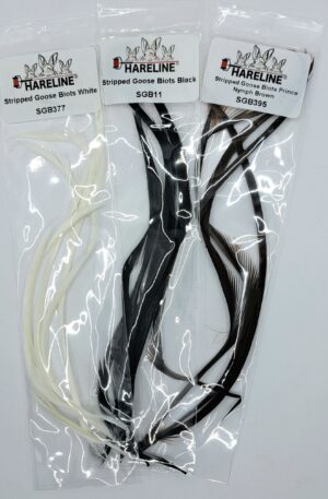 Hareline Stripped Goose Biots