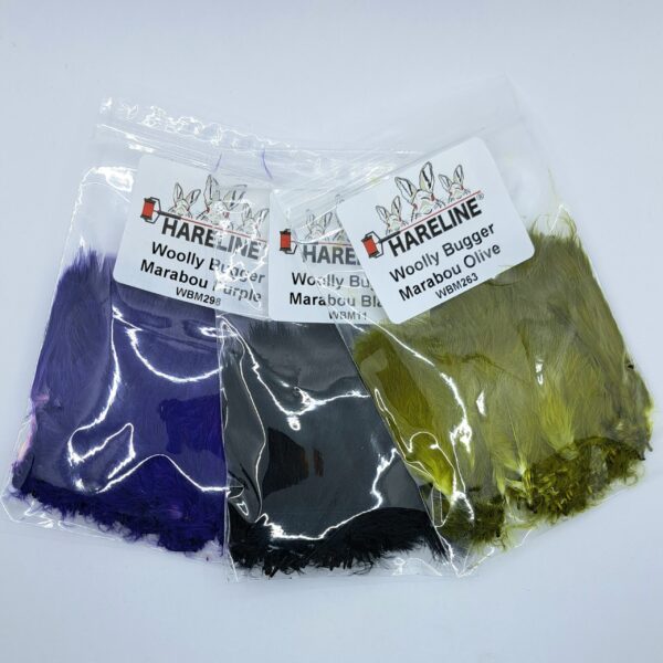 Hareline Woolly Bugger Marabou
