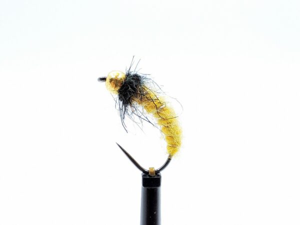 Cream Yarn Caddis Pupa