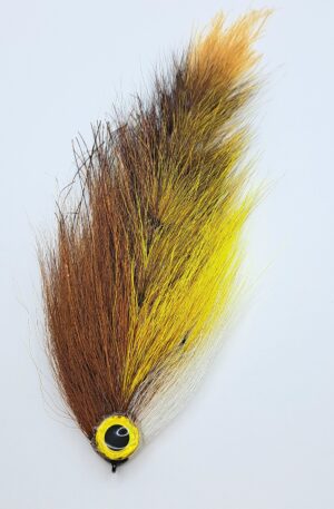 Bucktail Game Changer Brown/Yellow