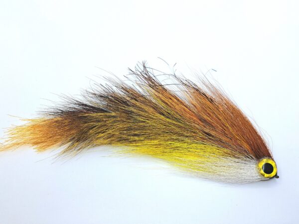 Bucktail Game Changer Brown/Yellow - Image 2
