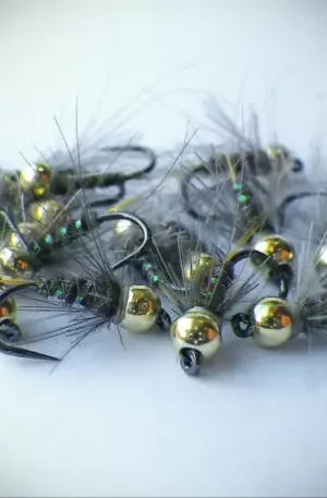 Peacock Ribbed PT Nymph