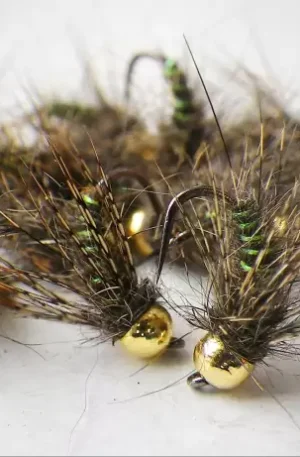 Squirrel Caddis Pupa