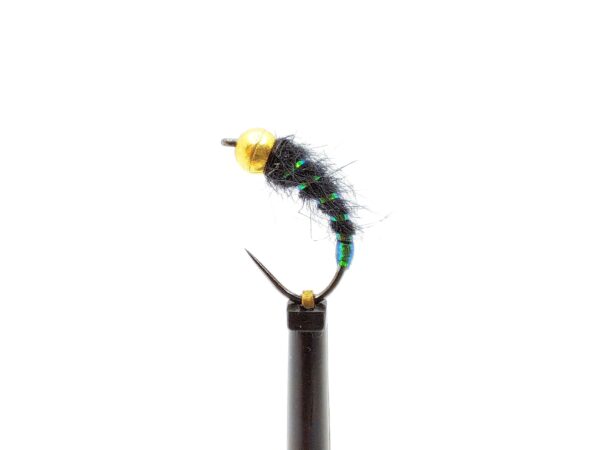 Black Ribbed Caddis Larva - Image 4