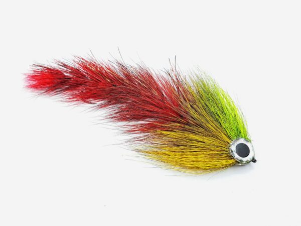Bucktail Game Changer Red/Yellow/Chartreuse - Image 2