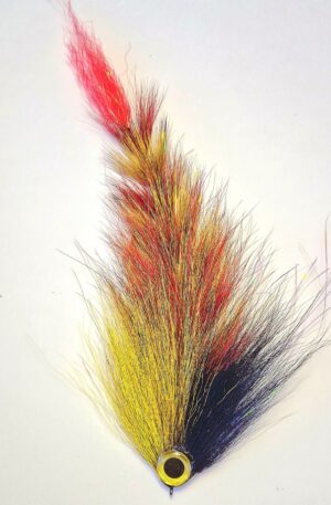 Bucktail Game Changer Red/Yellow/Black