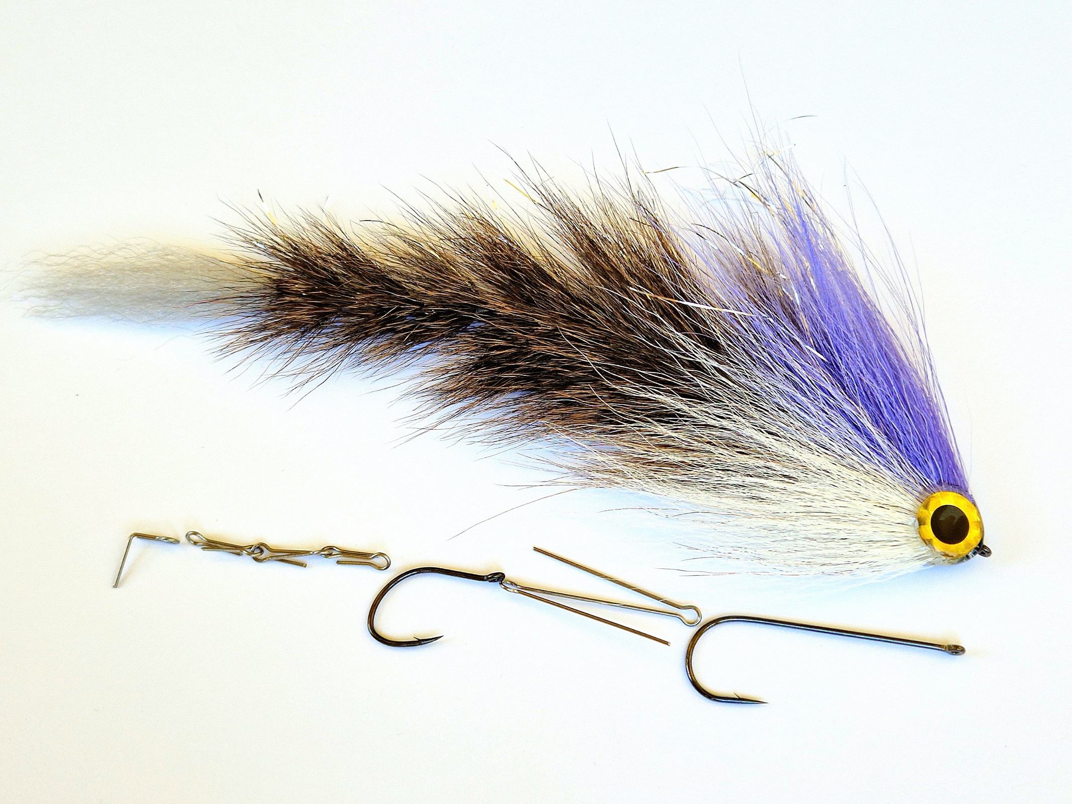 Bucktail Game Changer Gray/Purple/White - Image 2