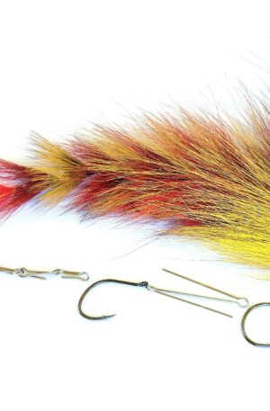 Bucktail Game Changer Red/Yellow/Black